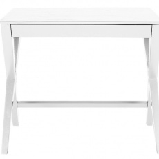Pracovní stůl se zásuvkou Trixy, 90 cm, bílá - 1
