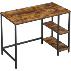 Pracovný stôl Samuel, 100 cm, hnedá