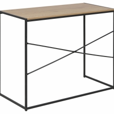 Pracovný stôl Seaford, 100 cm, MDF, prírodný - 3