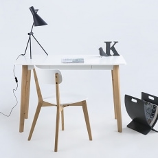 Pracovný stôl so zásuvkou Corby, 117 cm - 2