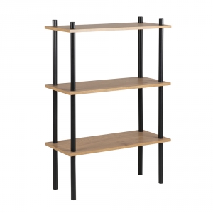 Regál s 3 policemi Solen, 114,8 cm
