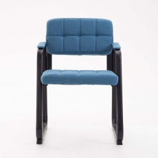 Konferenčná stolička s opierkami Landet textil - 11