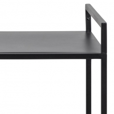 Servírovací stolek Newcastle, 85 cm, černá - 5