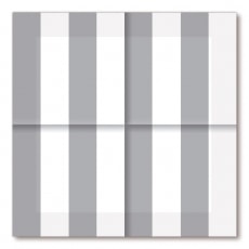 Servítky Silver Stripes, 33x33 cm - 2