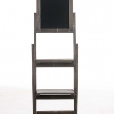 Skladací poschodový regál Rebeka, 99 cm, hnedá - 2