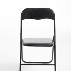 Skladacia stolička Gisel, čierna - 2