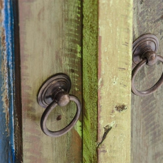 Skriňa teaková s dverami a zásuvkami Alio, 91 cm - 7