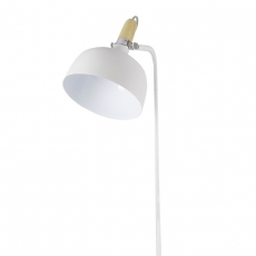 Stojací lampa kovová Acky, 160 cm, bílá - 2