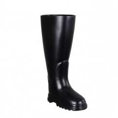 Stojan na dáždniky hliníkový Boot, 44 cm, čierna