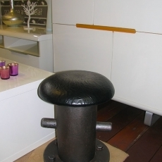 Stolička drevená Black, 45 cm - 4