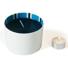 Svietnik porcelánový / sviečka Basic, 7x10 cm - 3