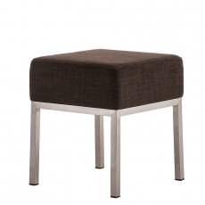 Taburetka / stolička s nerezovou podnožou Malaga textil - 2