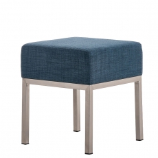 Taburetka / stolička s nerezovou podnožou Malaga textil - 4