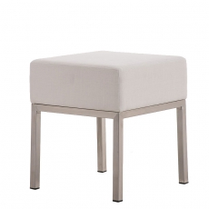 Taburetka / stolička s nerezovou podnožou Malaga textil - 6