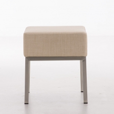 Taburetka / stolička s nerezovou podnožou Malaga textil - 8