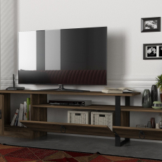 Televizní stolek Aramis, 180 cm, ořech - 5