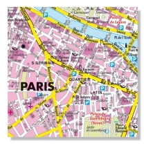 Ubrousky Paříž, 33x33 cm
