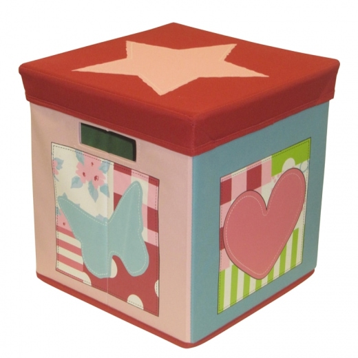 Úložná krabica s vekom Missy, 33x33 cm - 1
