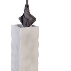 Váza keramická / stojan na deštníky Move bílá - 1