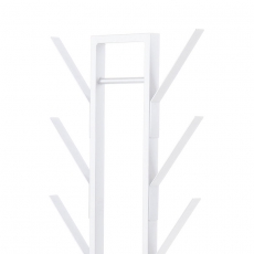 Věšák kovový Limby, 165 cm, bílá - 3
