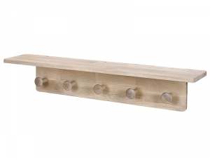 Věšák s poličkou Mayflower, 93 cm, dub