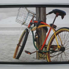 Výstavná vzorka Obraz Bicykel, 50x70 cm, v ráme - 2