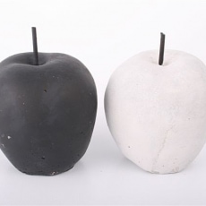 Záhradná dekorácia Jablko 9 cm (SET 2 ks)  - 3
