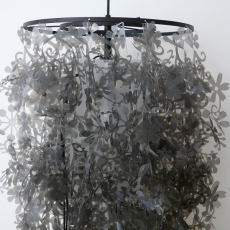 Výstavní vzorek Závěsný lustr s květinovým motivem Flora velký - 4