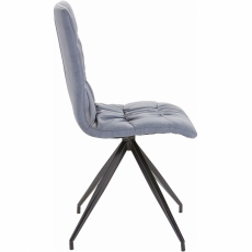 Židle Claudy (SET 2 ks), modrá - 3