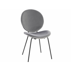 Židle Heler (SET 2 ks), šedá