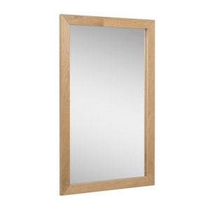 Zrcadlo s masivním rámem Elian, 90 cm