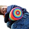 Dětský polštář "housenka" Rainbow, 49 cm - 3