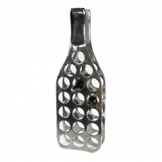 Hliníkový stojan na víno Bottle, 104 cm