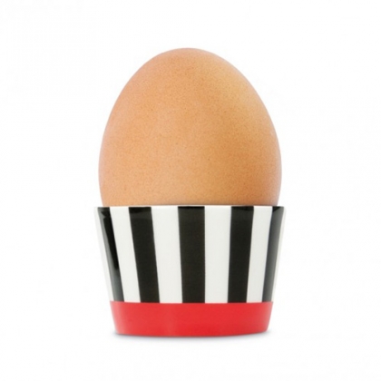 Kalíšek na vajíčko Black Stripes - 1