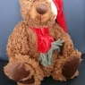 Medvídek Teddy s vánoční čepičkou - 2