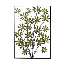 Nástěnná dekorace Plant, 74 cm