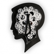 Nástěnné hodiny Brainwork, 31 cm
