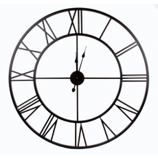 Nástěnné hodiny Old Style, 100 cm, černá