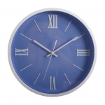 Nástěnné hodiny Roman, 36 cm, modrá