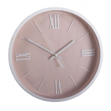Nástěnné hodiny Roman, 36 cm, růžová