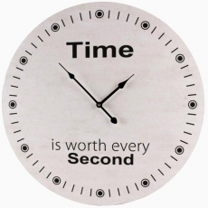 Nástěnné hodiny Time, 58 cm