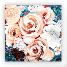 Obraz Blossom, 90 cm, akryl na plátně