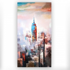 Obraz Skyline, 140 cm, akryl na plátně
