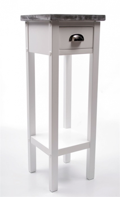 Odkládací stolek s betonovou deskou Hugo, 70 cm - 1