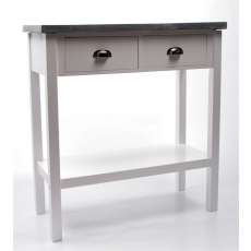Odkládací stolek s betonovou deskou Hugo, 72,5 cm
