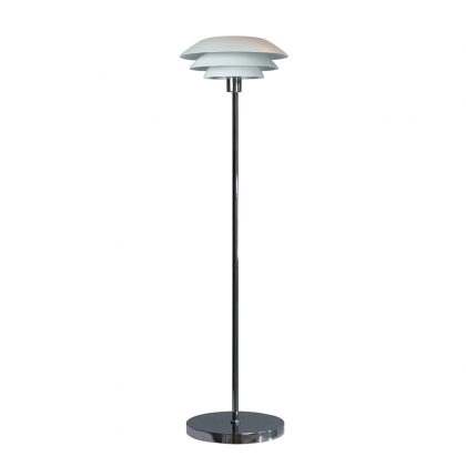 Podlahová lampa DybergLarsen DL31, 133 cm, bílá - 1