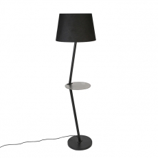 Podlahová lampa se stolkem Bordet, 157 cm