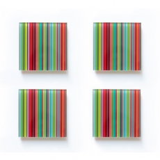 Podtácky Stripes, 10 cm (SET 4 ks)