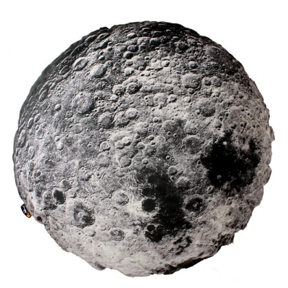 Polštář kulatý "měsíc" Moon, 70 cm - 1