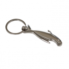 Přívěšek na klíče s otvírákem Shark, 9,5 cm
